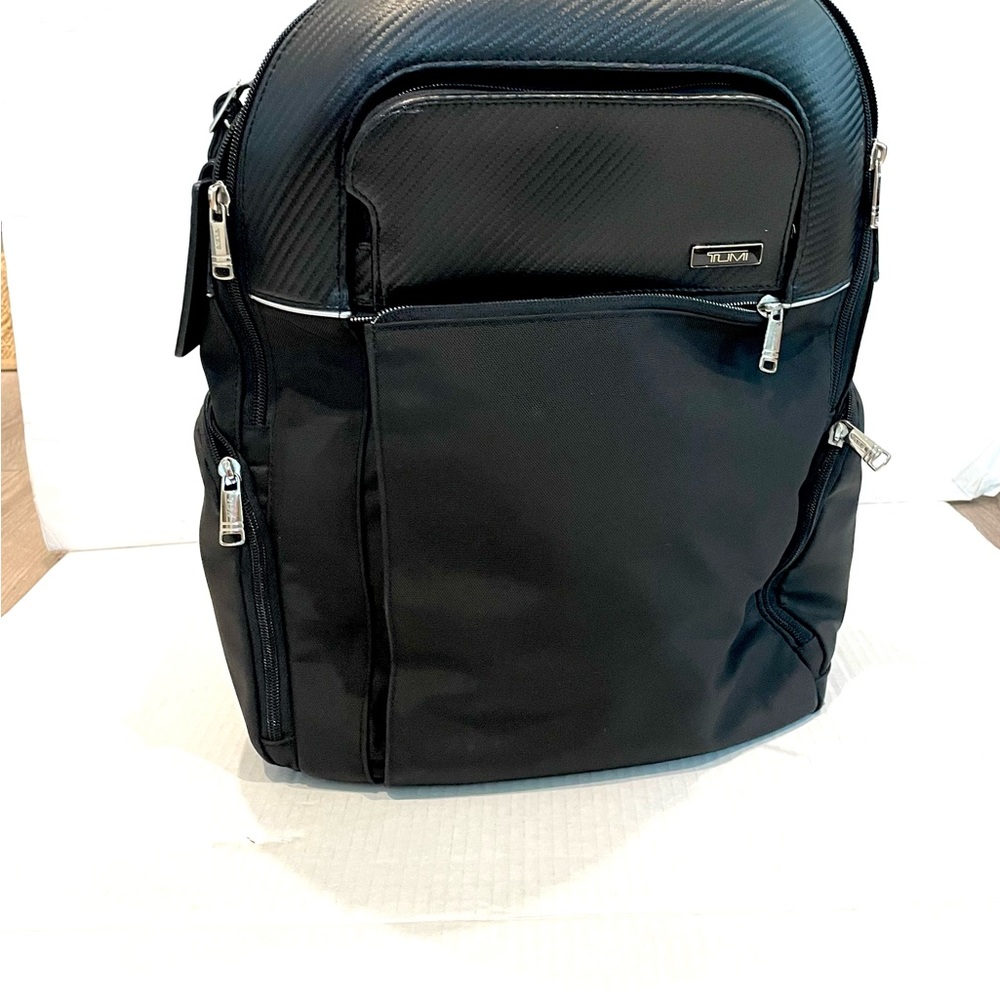 TUMI Alpha Luxury Travel Backpack Black - Picture 2 of 13